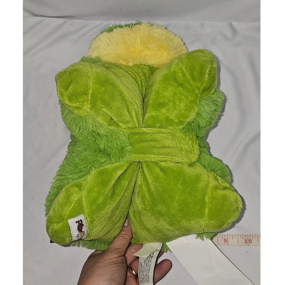 Pillow Pets Pee-Wees Friendly Frog Green Plush Stuffed Animal Toy 11 inch